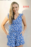 2025 New Surf Striped Tight-Up Sling Sleeveless Temperament Commuting Jumpsuit
