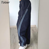 Print Streetwear Joggers Parachute Cargos Casual Loose Y2K Baggy Sweatpants Harajuku Chic Fashion