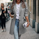 Autumn And Winter Station Long Large Size Hair, The Female Coat Of Which Is Quality