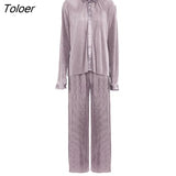 Beige Pleated Wide Leg Pants Womens Pants Fashion 2022 Casual Loose Trousers Office Lady Elegant Long Palazzo
