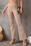 Detail Elastic Waist Flare
