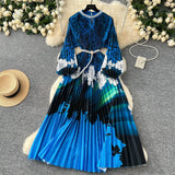 Collar Nail Bead Lantern Sleeve Pearl Belt To Collect Long-Term Printed Pressure