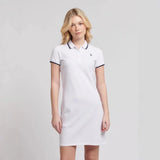 2025 New Short Dress Women's Fashion Lotus Side Knitted Dress Long-Sleeved Little Scented Style