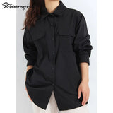 Shirts For Women Blouse Formal Wear Shirts Fashion Woman Blouses White Shirts Ladies Loose Tops Blouses Women Shirt