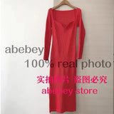 NEW SPRING and winter sqaure collar flare sleeves knitting sexy slim pullover long knits dress female
