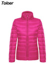 Philosophy winter Down jacket women 90% duck down coat Ultra Light warm Female Portable plus size down jacket