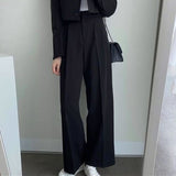 Toloer Suit Jacket Female 2024 Spring And Autumn Small Korean Fried Street New Korean Version Of The Casual Suit Jacket-Outfit