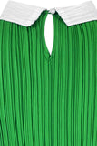 Lettuce Trim Accordion Pleated