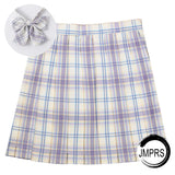 Women Pleated Skirt Bow Knot Summer High Waist Preppy Girls Dance Mini Skirt Cute A Line Harajuku Sexy Japan