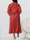 Summer New Women's Fashion Collar Long Sleeve Sexy Collar Dress Dress