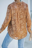 Collared Neck Curved Hem