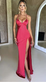 Summer Women's Sling V-Necked Fork Sexy Dew Dress