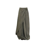 Hanging Suit Women's Early Autumn New Retro Design Feeling Loose Broad Leg