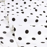 2022 Summer Maxi Dress Women Sexy Split Polka Dot Short Sleeve Long Sundress Celmia Bohemian Belted V-Neck Party Beach