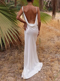 Sexy Straps Backless Long