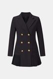Pleated Mini Blazer