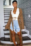 Knit Hollow Out Long Cardigans with