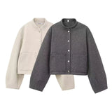 Women's Clothing 2025 Autumn New Women's Fashion Casual Casual Ride-Walker Jacket Fur