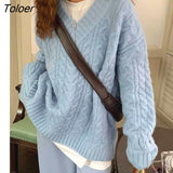 Pullovers Women Solid All-match Simple Fashion Ulzzang Students Gentle Sweater Tops Preppy Style Basic Long Sleeve