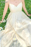 Summer Women Maxi Long Sundress Suspenders Solid Ruffls Fairy Vestidos Long Elegant Feminine Holiday Beach Romantic
