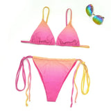 Sexy Bikini Set And Beach Cover Up Swimwear Women Bandage Swimsuit Female Brazilian Bathing Suit Summer Beach Wear