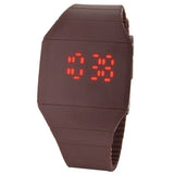 Men Smart Watch Lady Touch Digital LED Silicone Sport Wristwatch Ultra-thin Watch montre homme §é§ѧã§í