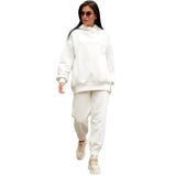 Piece Outfits Oversized Hoodie and Pants Casual Sport Suit Winter Two Piece Set Autumn Women's Tracksuit 2020