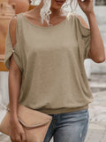 Riding Summer Wear Design Small Elegant Shoulder Hollow