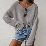 Autumn And Winter Explosion Hot Loose Big Shoulder Knitted Knitted Knitted Women's