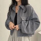 Academia Cropped Corduroy