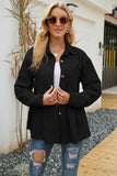 Longline Peplum Shirt