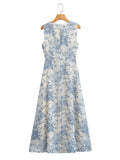 Women's Little Slams Sleeveless Chiffon Dress
