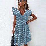 Dress Women 2021 Casual Sleeveless Sundresses Women Elegant Vintage Ladies Red Beach Mini Dresses Vestido De Mujer