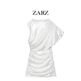 Homemade New Women's Oceanic Laminated Semi-Transparent Shirt