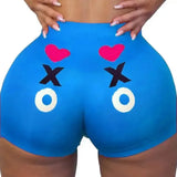 New Women Shorts Letter Print Shorts 2023 Summer Casual High Waist Short Pants Hot Sale Sports Daily Shorts