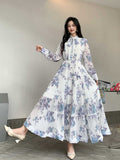 Long-Sleeved Dress-Outfit