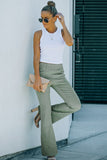 Detail Elastic Waist Flare