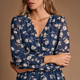 Women's Loose Casual Collar Tie Medium Long-Term Wind
