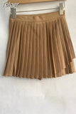 Korean Skirt Women 2023 Faldas Mujer De Moda High Waist Slim Irregular Pleated Mini Skirts Temperament Jupe Y2k