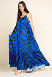 dresses Summer 2021 Women Black And White Color Print Dress Causal Long Floor Dresses Women Beach