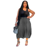 Women's Clothing Street Fashion Casual Jeans Tight Waist Straight Legs Seven-Point
