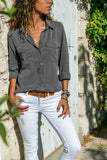 Autumn And Winter New Women's Shirt Collar Long-Sleeved Shirt Women's