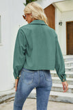 Button Down Jacket with Breast