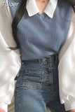 Blouses Women Chic Fake Two Thicked Shirts 2023 Blusas De Mujer Loose All-match Temperament Korean Tops Female