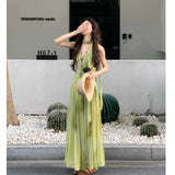 New Thin Sun Protection Jacket Seaside Holiday Sling Skirt Suit Women With Shawl