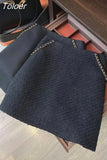 Black Mini Skirt Women Clothes 2023 Y2K Pencil Faldas Mujer De Moda Elegant A-line Jupe Korean Fashion Bodycon