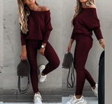 Women Jogger Winter Pants For Plus Size Top Sets Two Piece Set Women's 2022 Pants Suit Female Met Warm Tops