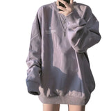 Toloer Cotton Autumn 2023 New Korean Version Loose Sleeve Long Sleeve Hoodie Female Student Thin Coat Coat