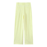 New Hanging Neck Vest Shirt 2010832 Double Folding Trousers