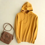 Hoodies Women Hooded Sweatshirt Femme Grande Taille Warm Pink Cashmere Hoodie Woman Womens Knitted Hoodie
